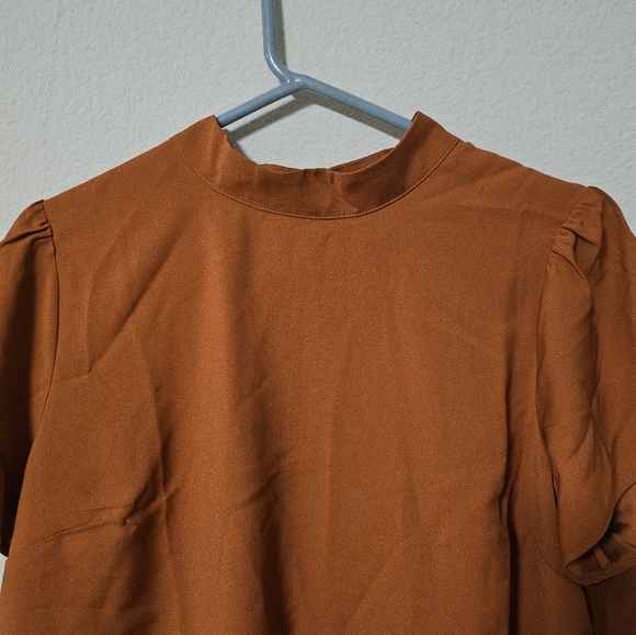 J Crew Short sleeve mockneck top - Picture 7 of 7